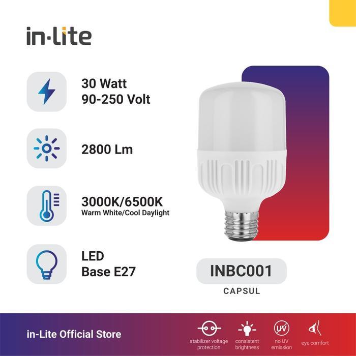 INBC002 Lampu Capsule LED 30w Inlite