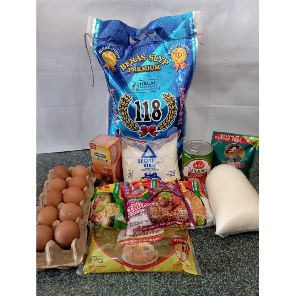 paket sembako Hemat super lengkap