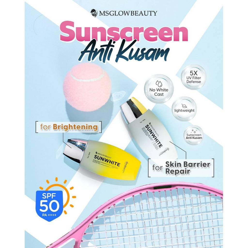SUNWHITE MS GLOW SPF 50 PA++++ /SUNSCREEN MS GLOW