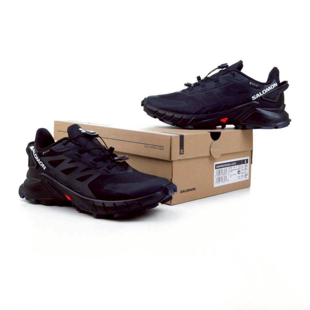 Sepatu Gunung Sneaker Salomon Supercross 4 Goretex Shoes Hiking