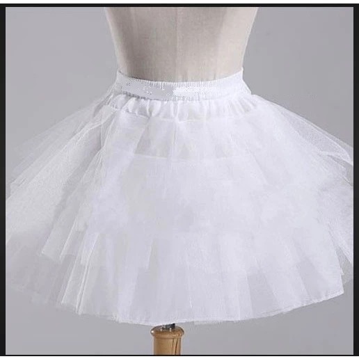 Petticoat Rok Pengembang Gaun Dress Ring Dalaman Rok Tutu Pengantin Wedding Dewasa