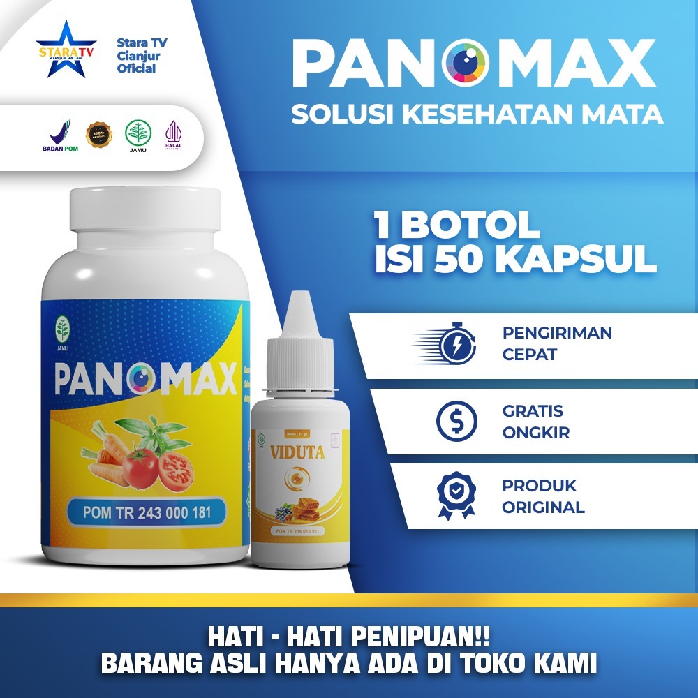 Panomax Stara TV Cianjur | Herbal Solusi Kesehtan Mata Original