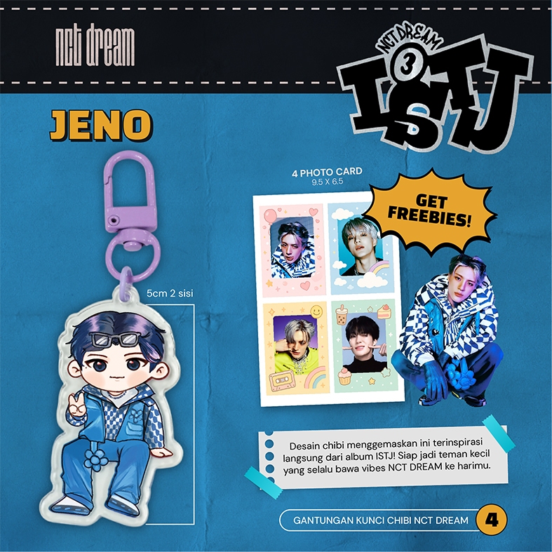 [GANCI CHIBI] READY STOCK NCT DREAM ISTJ MV | GANTUNGAN AKRILIK | HAECHAN JAEMIN JENO JISUNG MARK RE