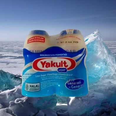 Yakult Minuman Susu Fermentasi Light isi 2 Botol