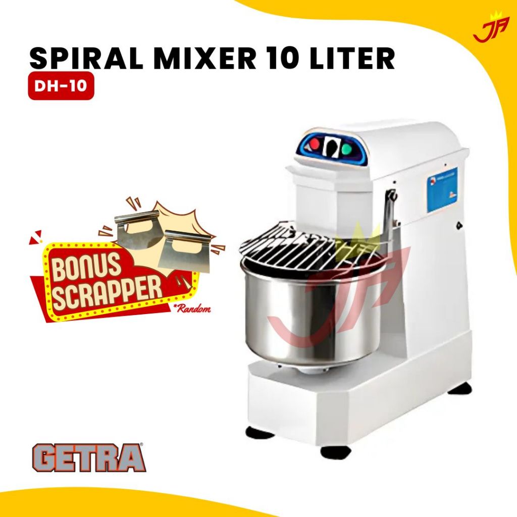 Spiral Mixer getra DH-10 /Mixer Spiral 10 Liter Getra DH 10 Mixer roti 10 liter getra