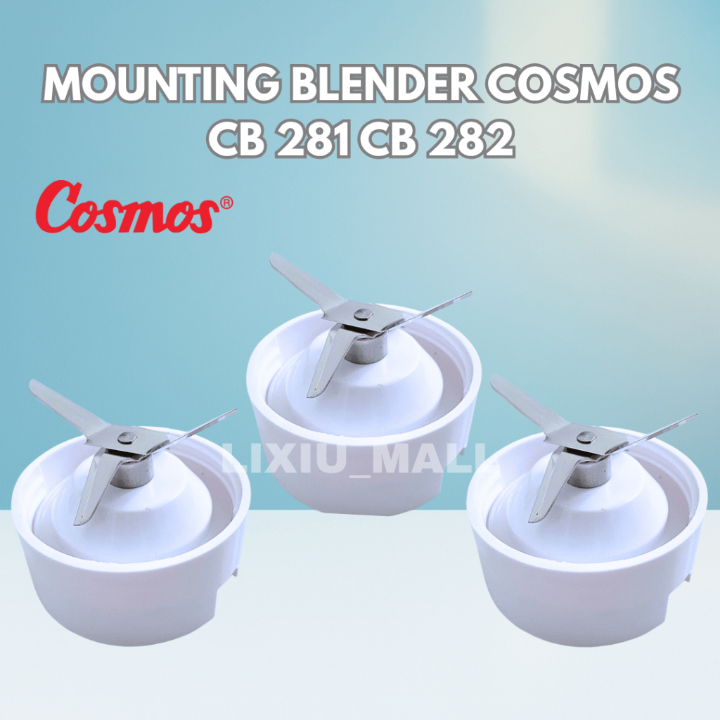 MOUNTING BLENDER / SET PISAU COSMOS CB-281 CB-282 4 MATA TAJAM / PISAU BLENDER COSMOS