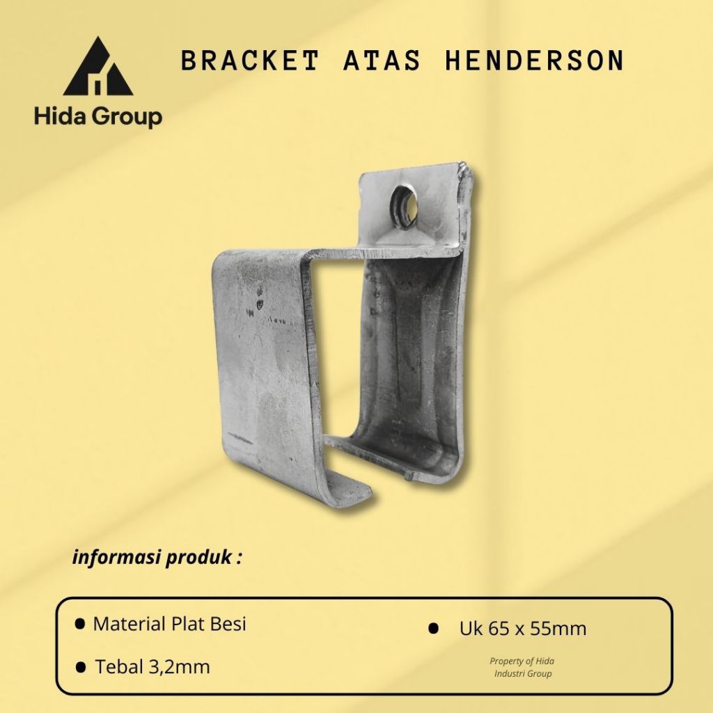 (GROSIR) Bracket Rel Atas Henderson - Braket Rel Atas - Breket Rell Henderson Atas