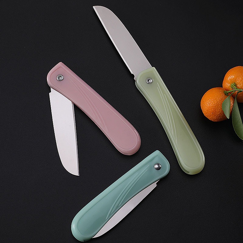 Dapur Bajaku - Pisau Lipat Portable Dapur Kupas Buah Pisau Sayuran Pisau kecil Anti Karat WY02