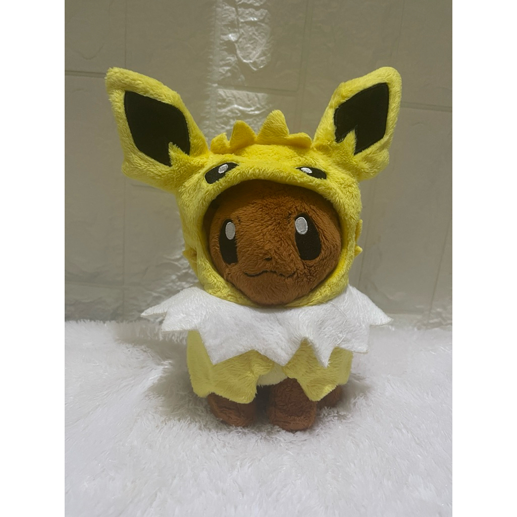 eevee poncho jolteon plush
