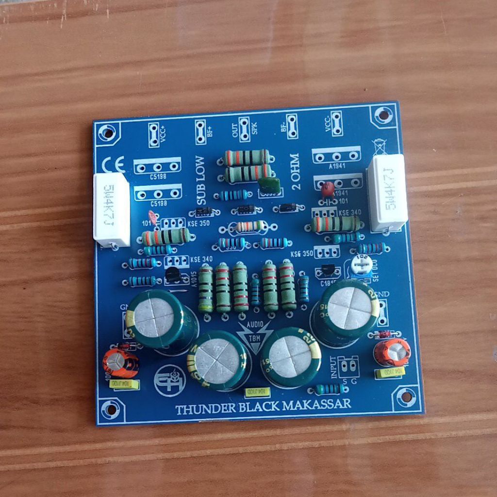 Pcb Driver Tbm Sub Low 2ohm Plus Komponen