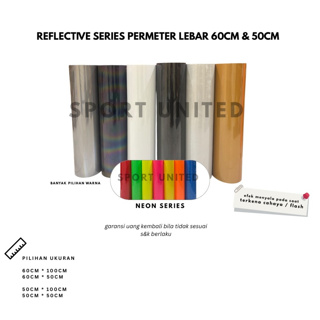 Polyflex Reflective Rainbow And Silver Made In Korea