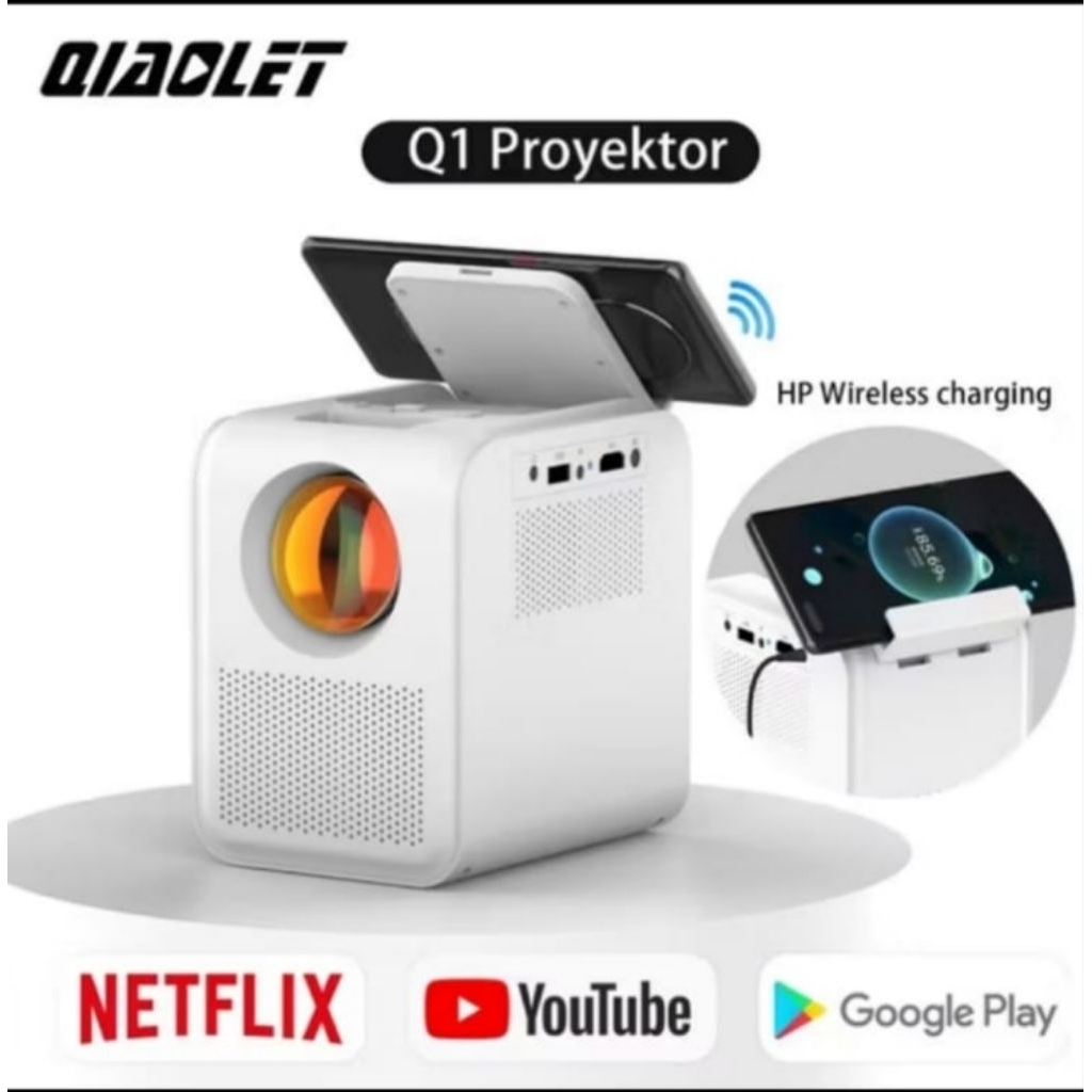 Qiaolet Q1 Proyektor 10000 Lumens 4K Smart Proyektor