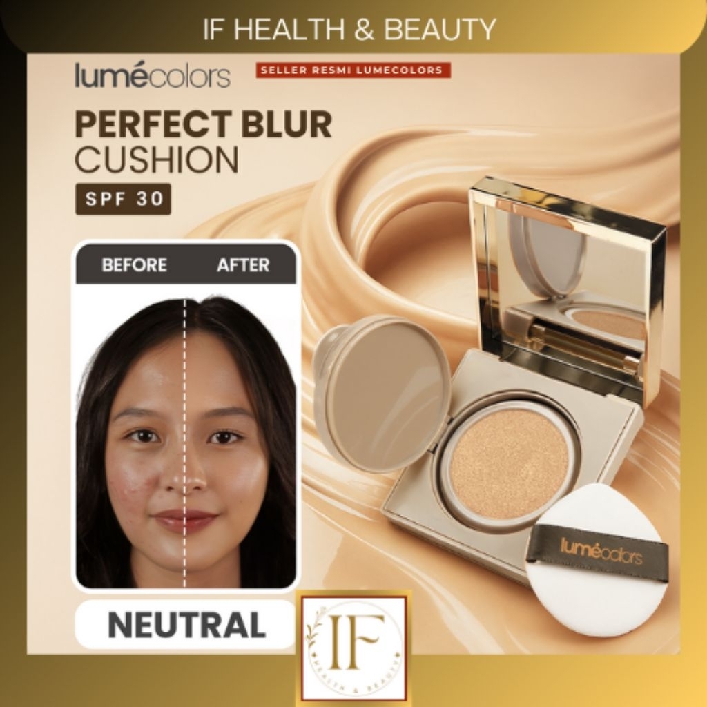 LUMECOLORS PERFECT BLUR CUSHION SPF 30-NEUTRAL