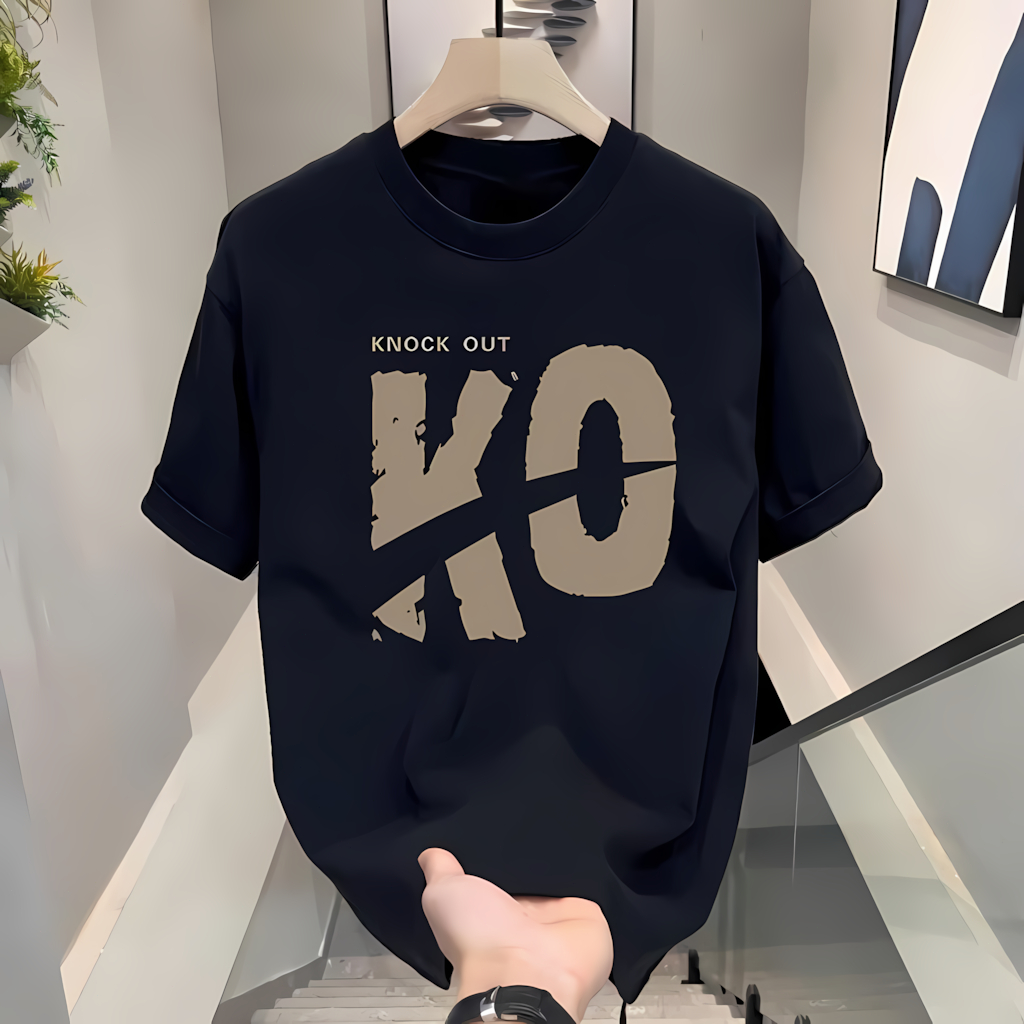 【kaos oversize pria】Kaos Distro lengan pendek Musim Panas kaos branded pria original 100% katun