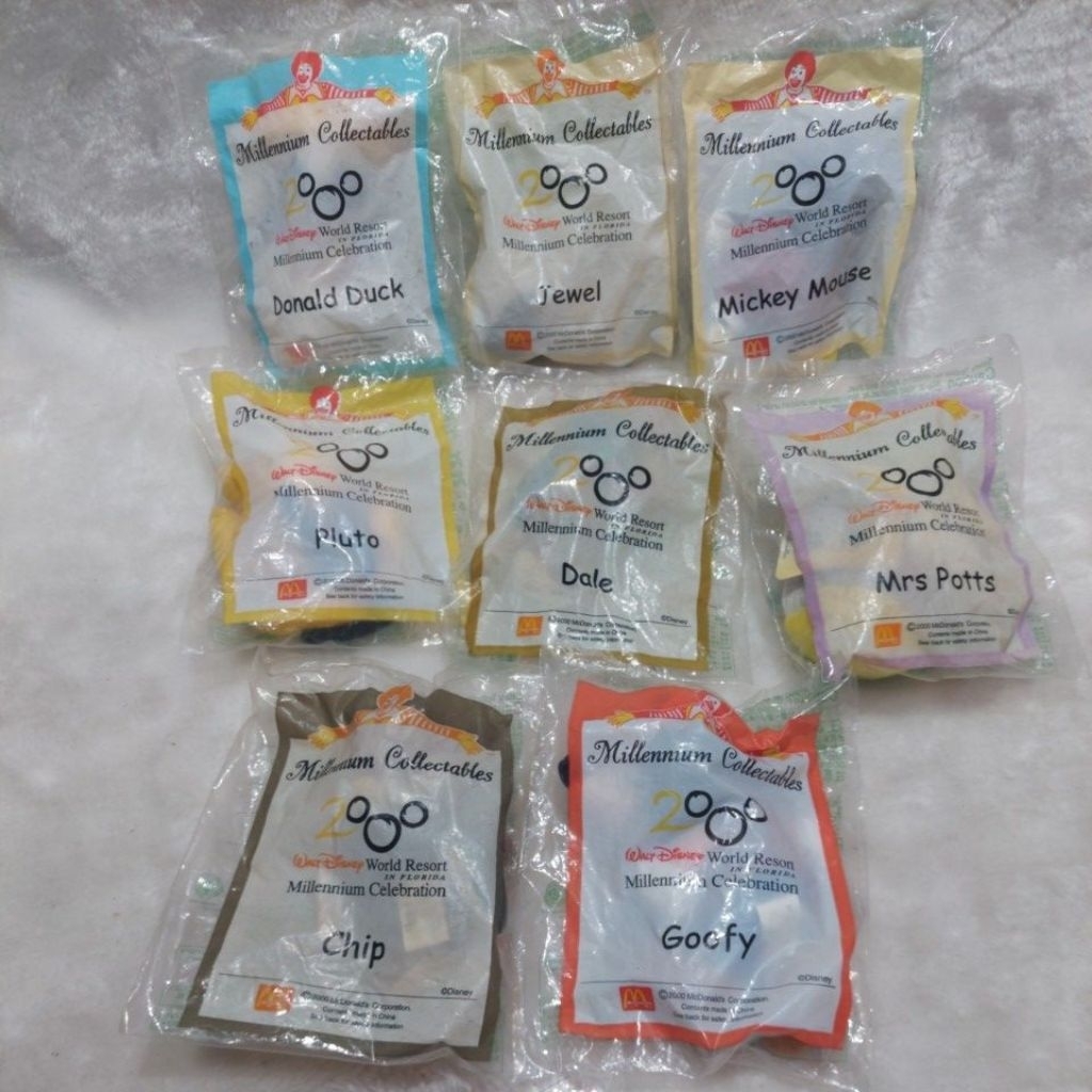 jual happy meal McDonalds segel