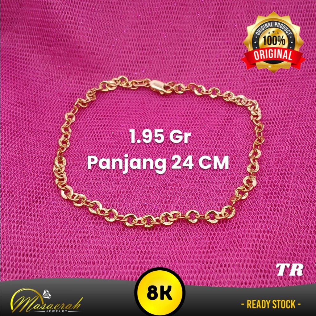 Gelang Kaki Emas 8K 1.95 Gram 2254