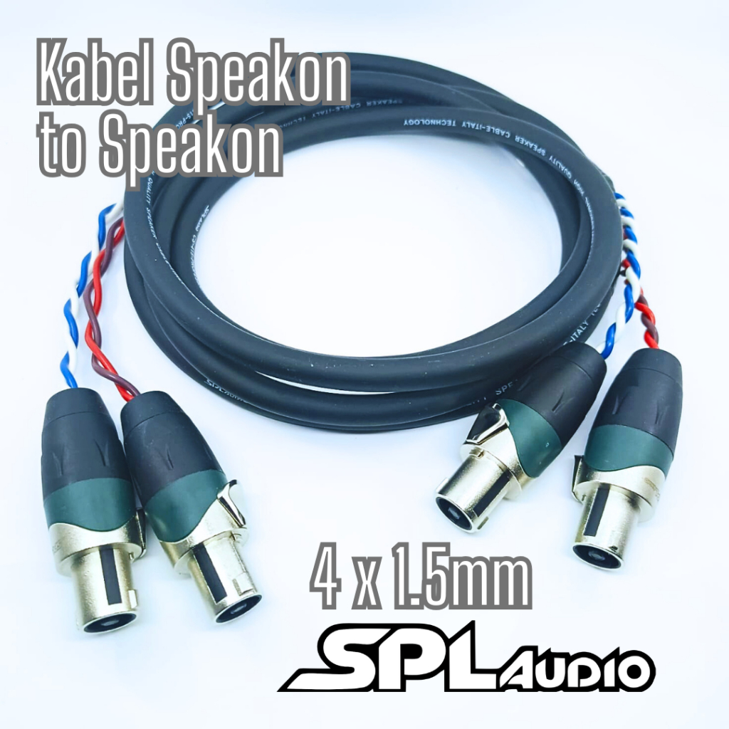 SPL Audio Spikon to Spikon / Kabel Speaker 2 Spikon to 2 Spikon Kabel SPLAudio