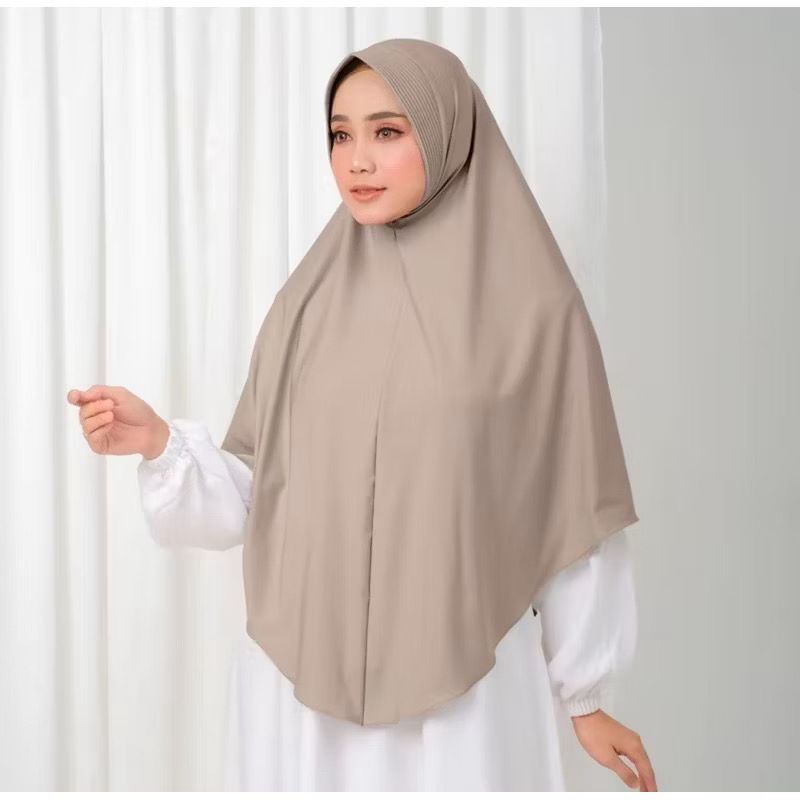 HIJAB INSTAN JERSEY JUMBO XL/JILBAB BERGO JERSEY XL JUMBO/HIJAB BERGO JUMBO
