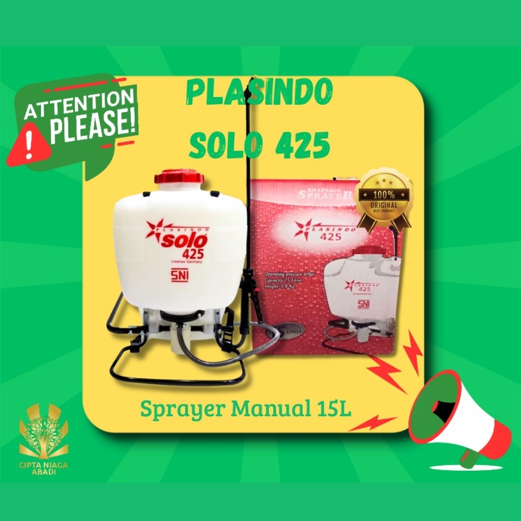 Sprayer Plasindo SOLO 425, 15L