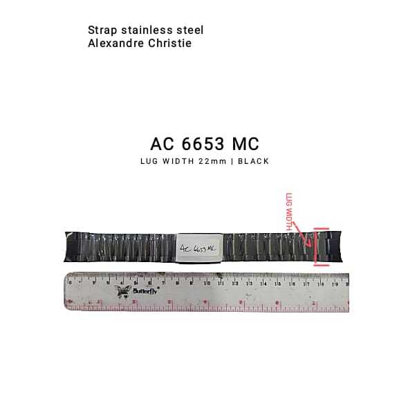 Strap Original Alexandre Christie AC6653 MC