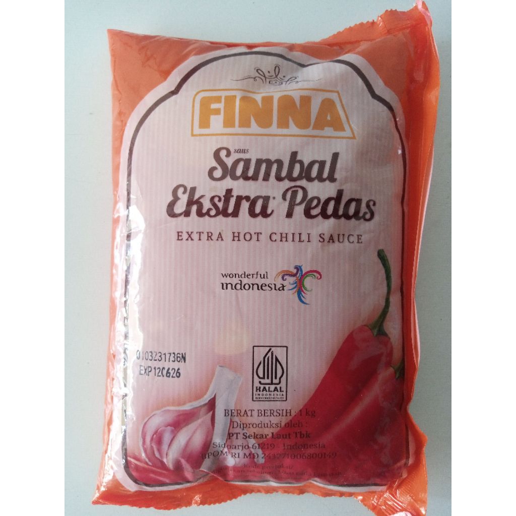 finna saus sambal ekstra pedas
