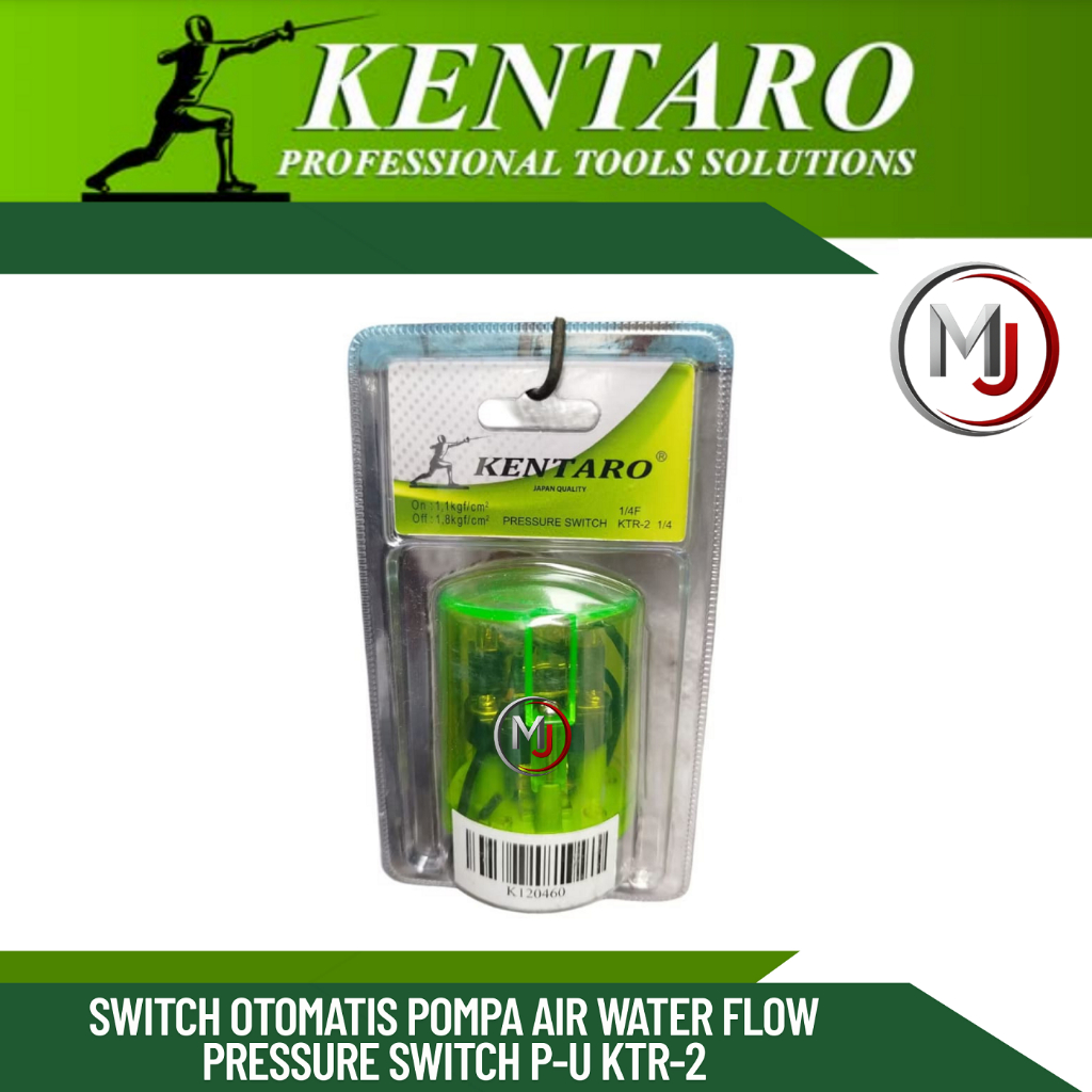 Kentaro Switch Otomatis Pompa Air Water Flow Pressure Switch P-U 1/4 Inch 3/8 Inch