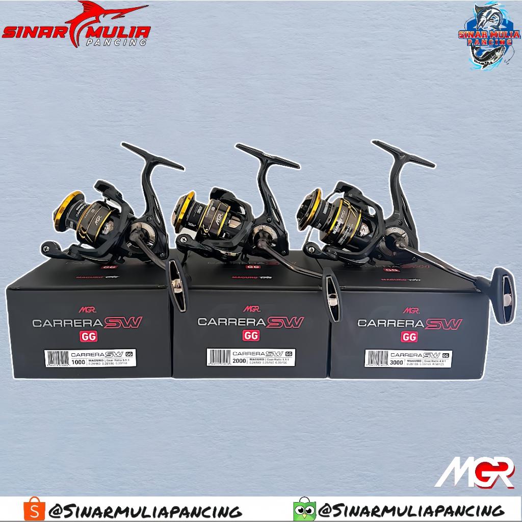 REEL SPINNING MAGURO CARRERA SW GG 1000/ 2000/ 3000/ 4000AK/ 5000AK/ 6000AK