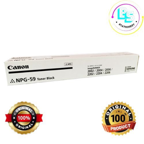 Toner Canon NPG-59 / NPG 59 Black Original Garansi Resmi