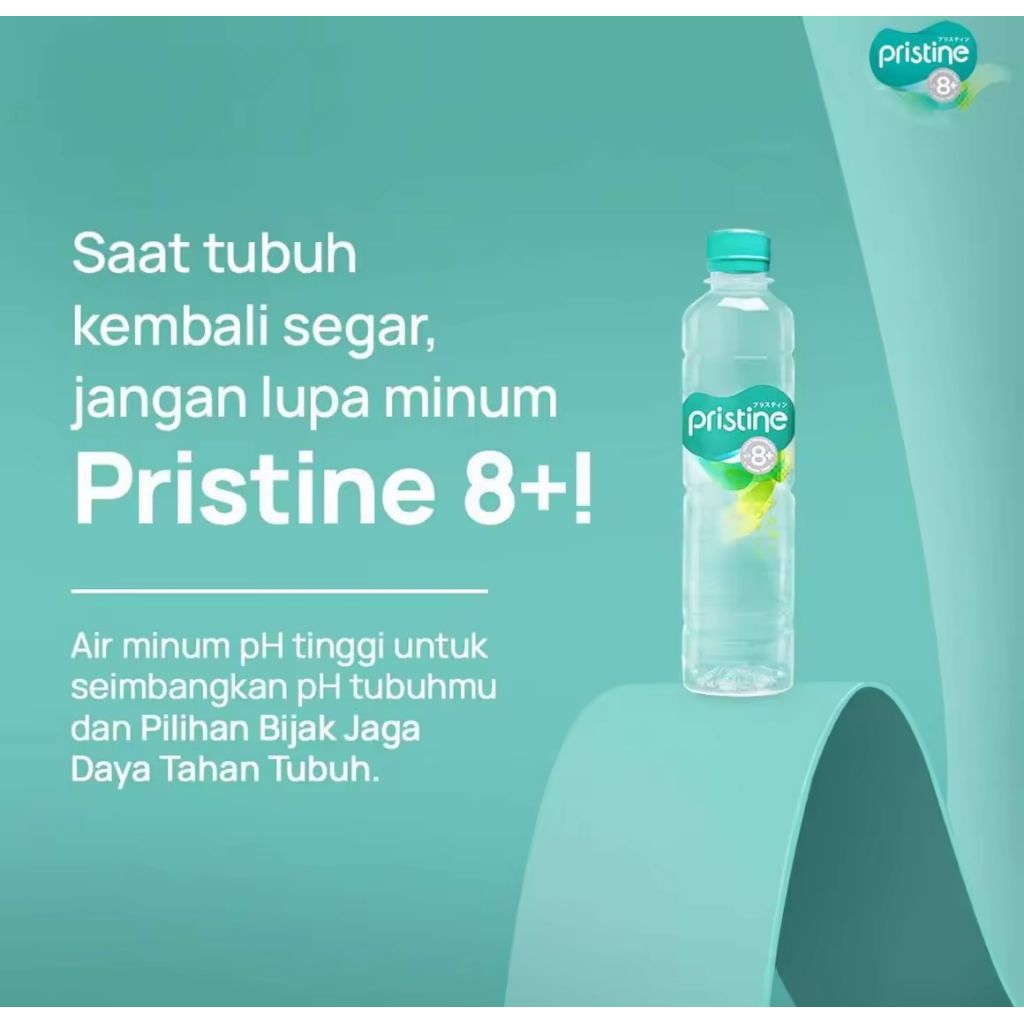 Pristine Water 8+ 400ml (1 Dus)