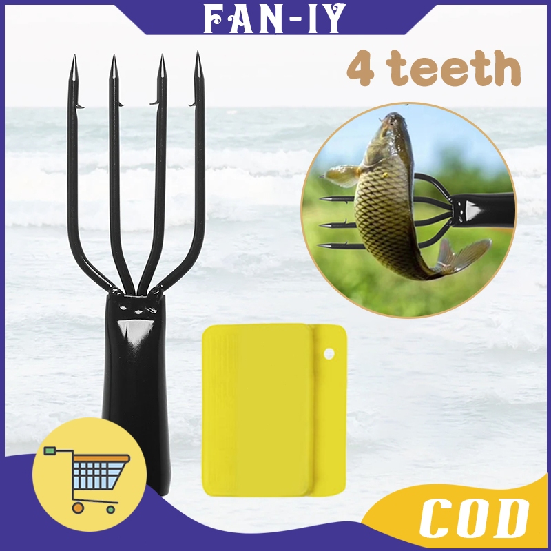 4 Gigi Alat Tangkap Ikan Tombak Pancing Ikan Efektif Mata Tombak Ikan Tombak Ikan Serampang Ikan