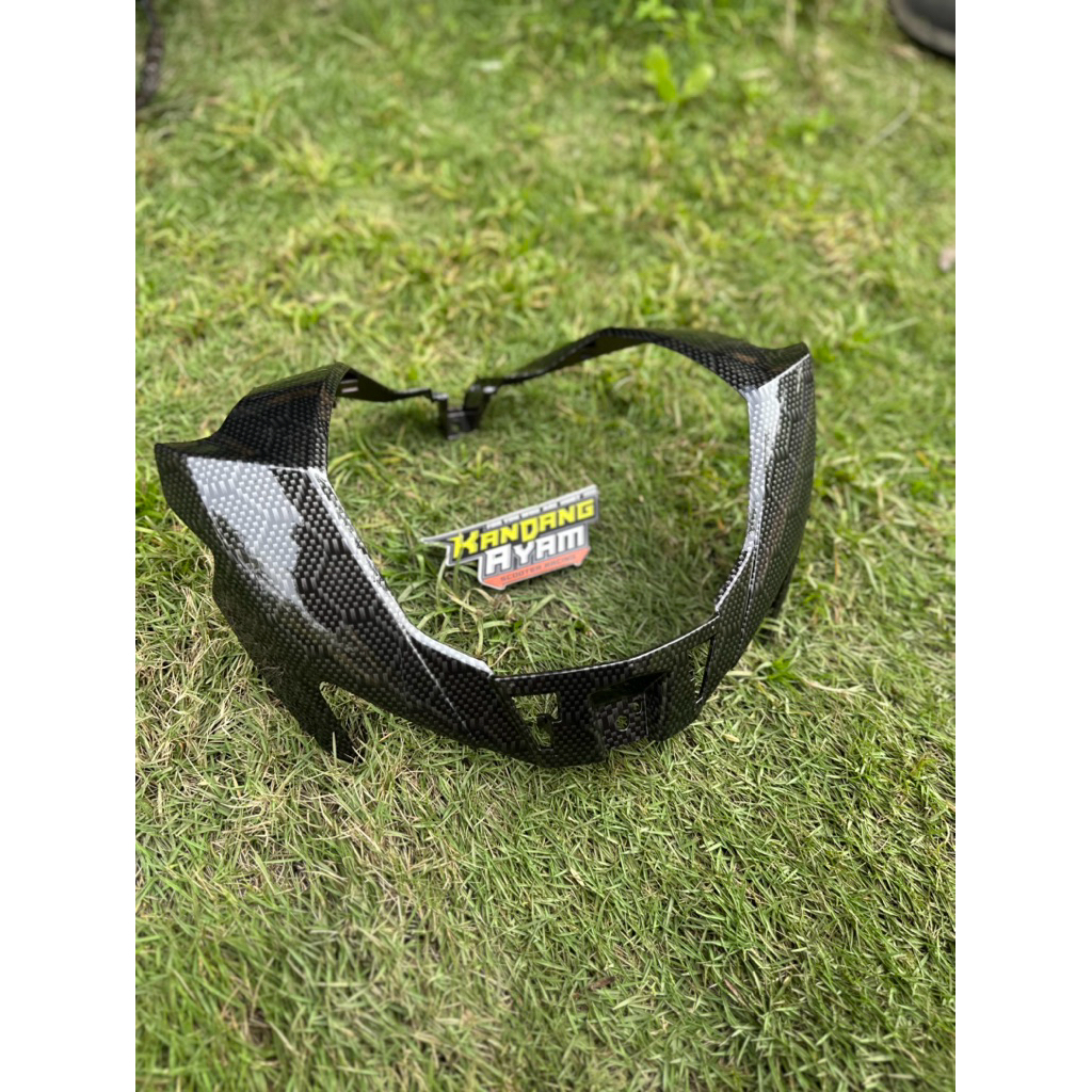 batok lampu mx king v2 tameng lampu depan mx king v2 carbon