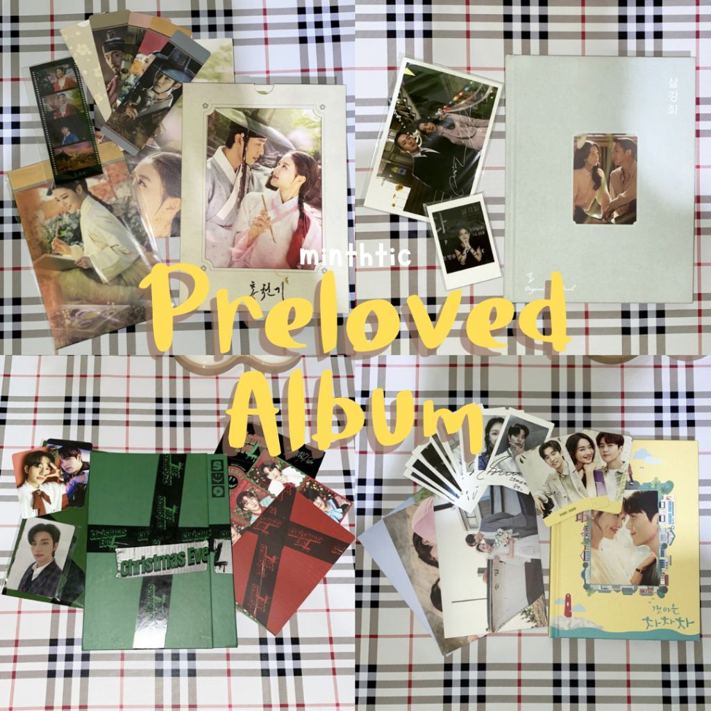 [Preloved] OST Album Drakor (Hometown Cha Cha Cha, Snowdrop, Lovers of the Red Sky, Stray Kids)