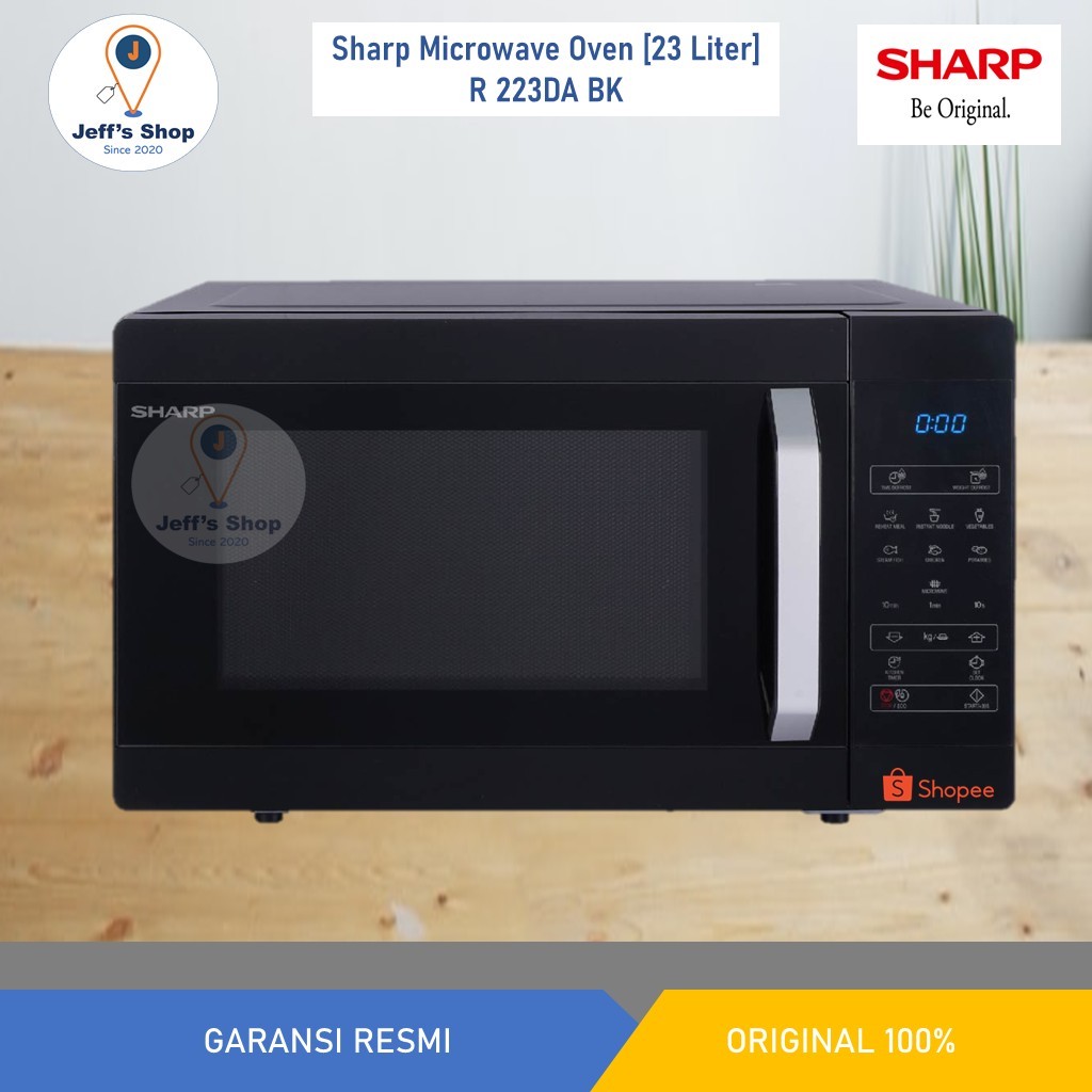 Sharp Microwave Oven [23 Liter] R 223DA BK