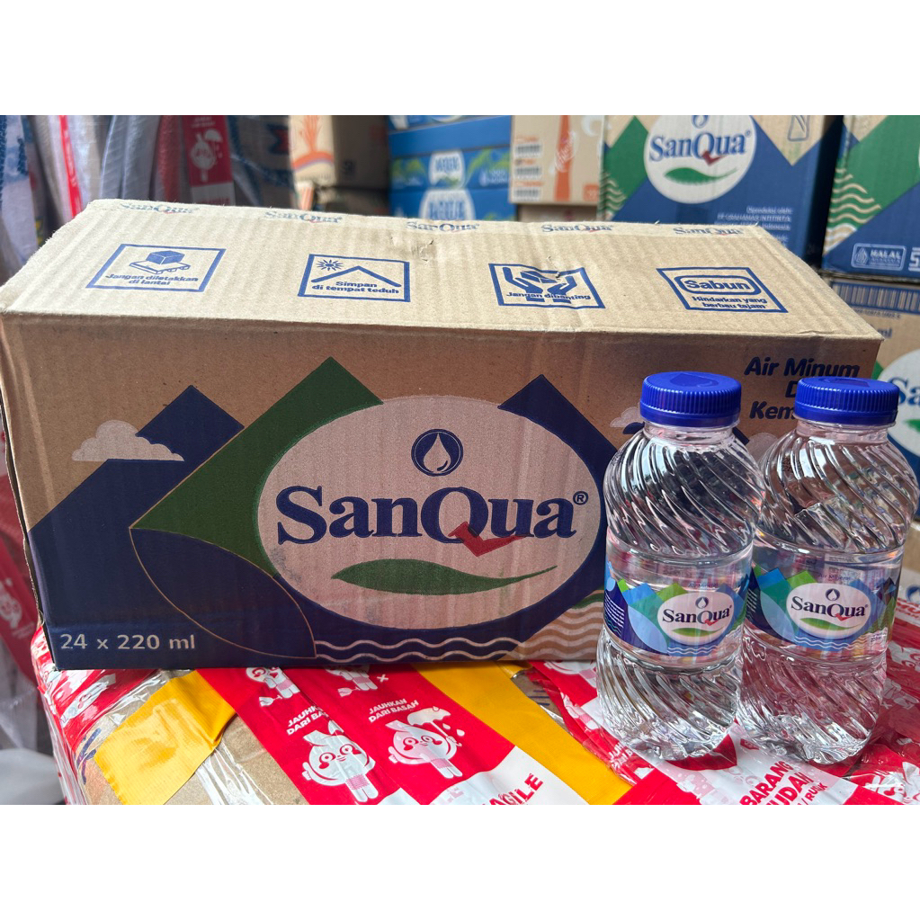SanQua 220ML perDUS isi 24 pcs