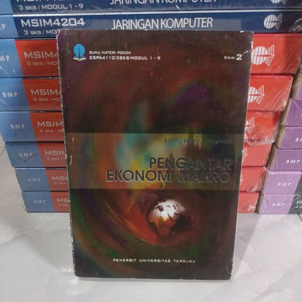 buku kuliah pengantar ekonomi makro - universitas terbuka