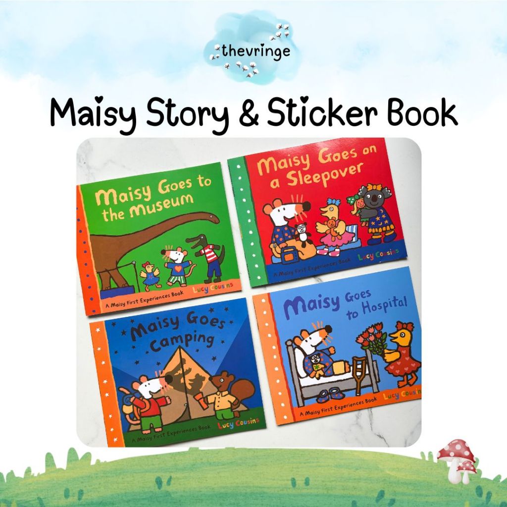 Maisy Story Book First Experience Sticker Book Imported Picture Book