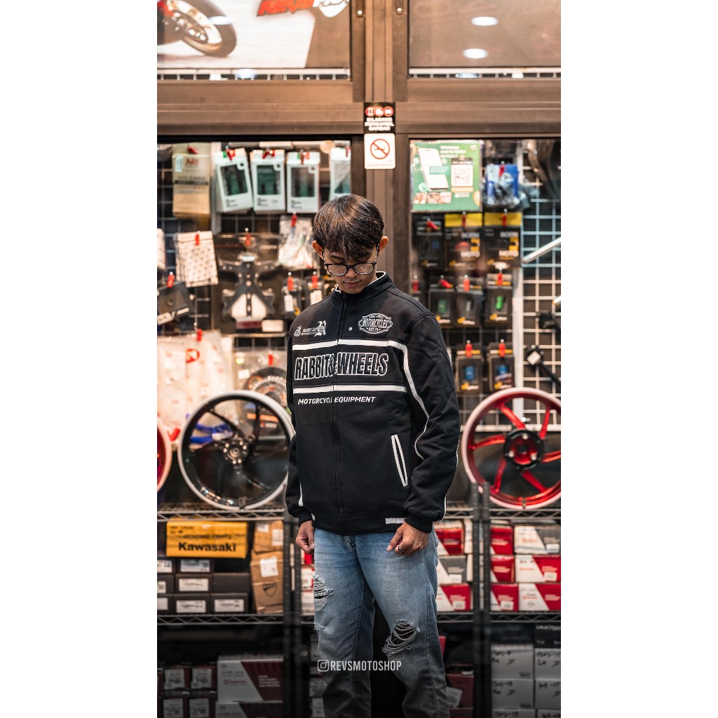 JAKET MOTOR RABBIT AND WHEELS DONINGTON