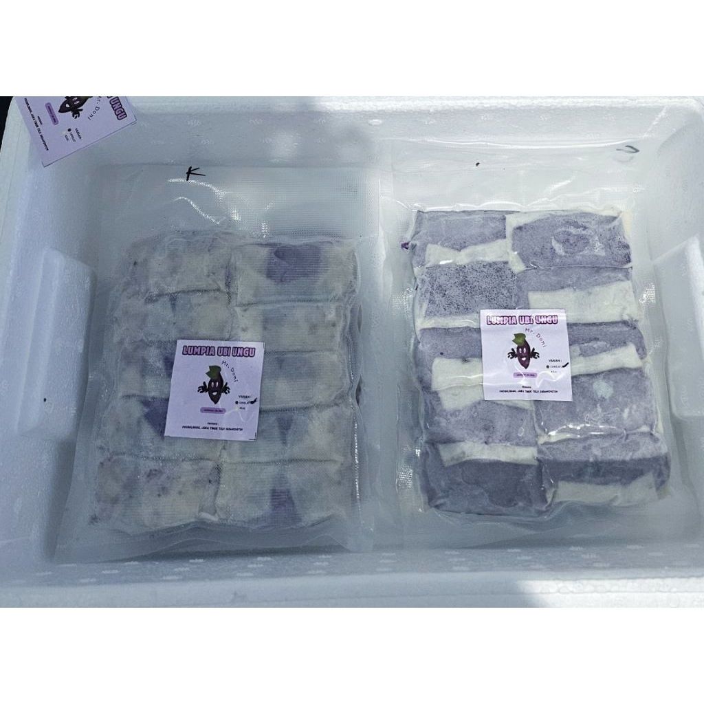 LUMPIA UBI COKLAT LUMER FROZEN