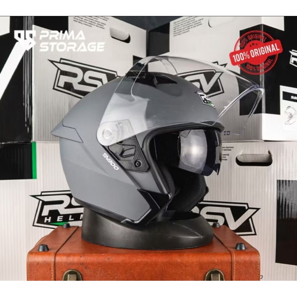 helm RSV300 Doble visor original (second) ukuran M