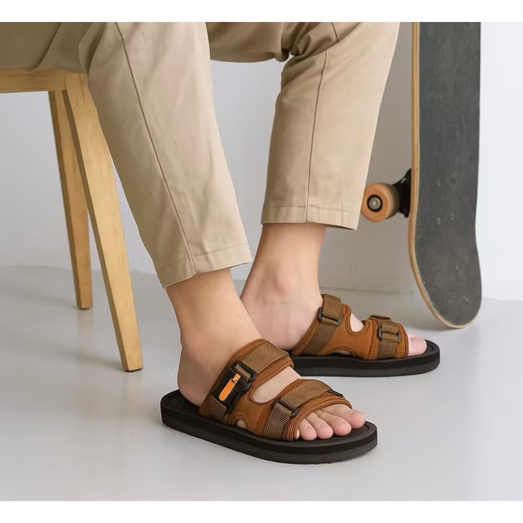 AS-C06 Monroe Sandal Jumbo Pria Outdoors 43.48 Sendal Gunung Traveling Casual Simpel Sendal Daily Ja