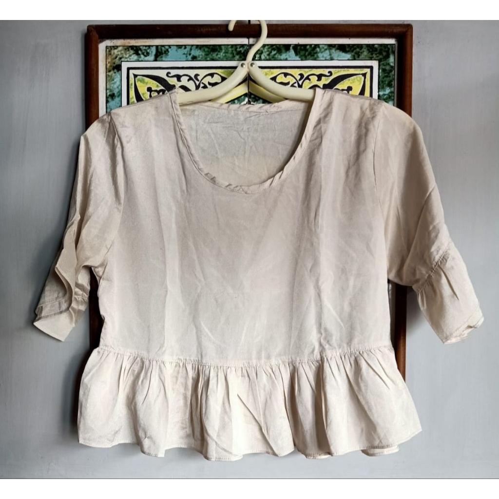 KD816 crop anak 12-13 tahun preloved