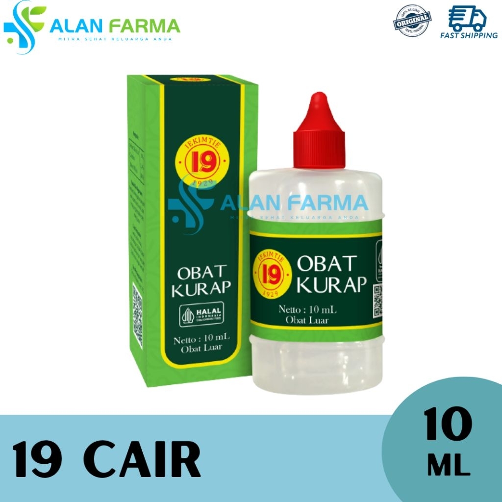 Cair 19 10 mL | 19 Cair 10 mL | 19 Obat Kurap