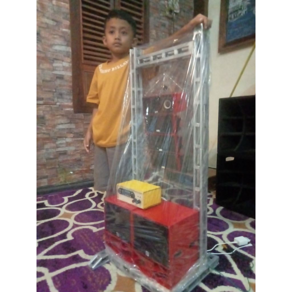 sound miniatur gantung tingi 1meter