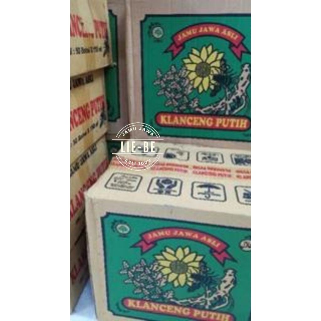(COD) 1 DUS KLANCENG PUTIH 600 ML "ASLI" 100% PEGAL LINU ASAM URAT