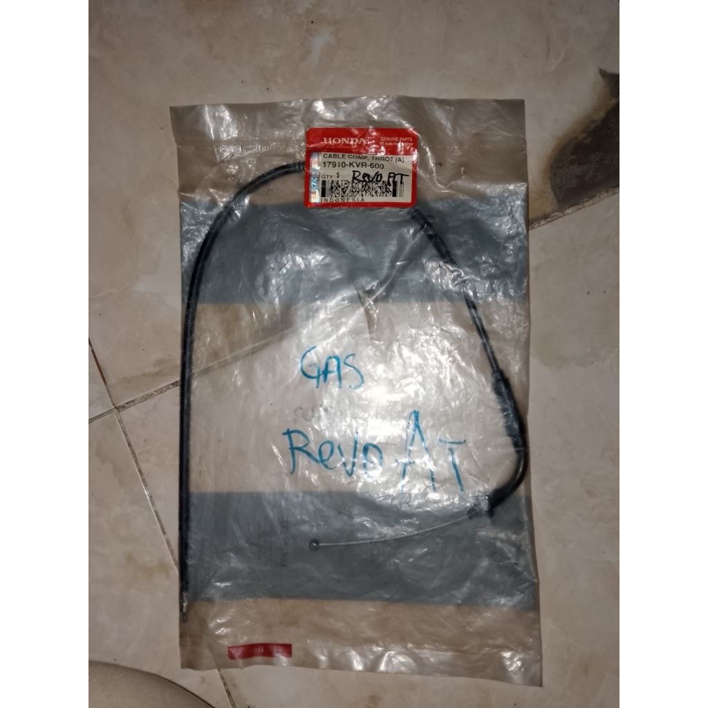 17910KVR600 Kabel gas Honda Revo 17910 kvr 600 original AHM