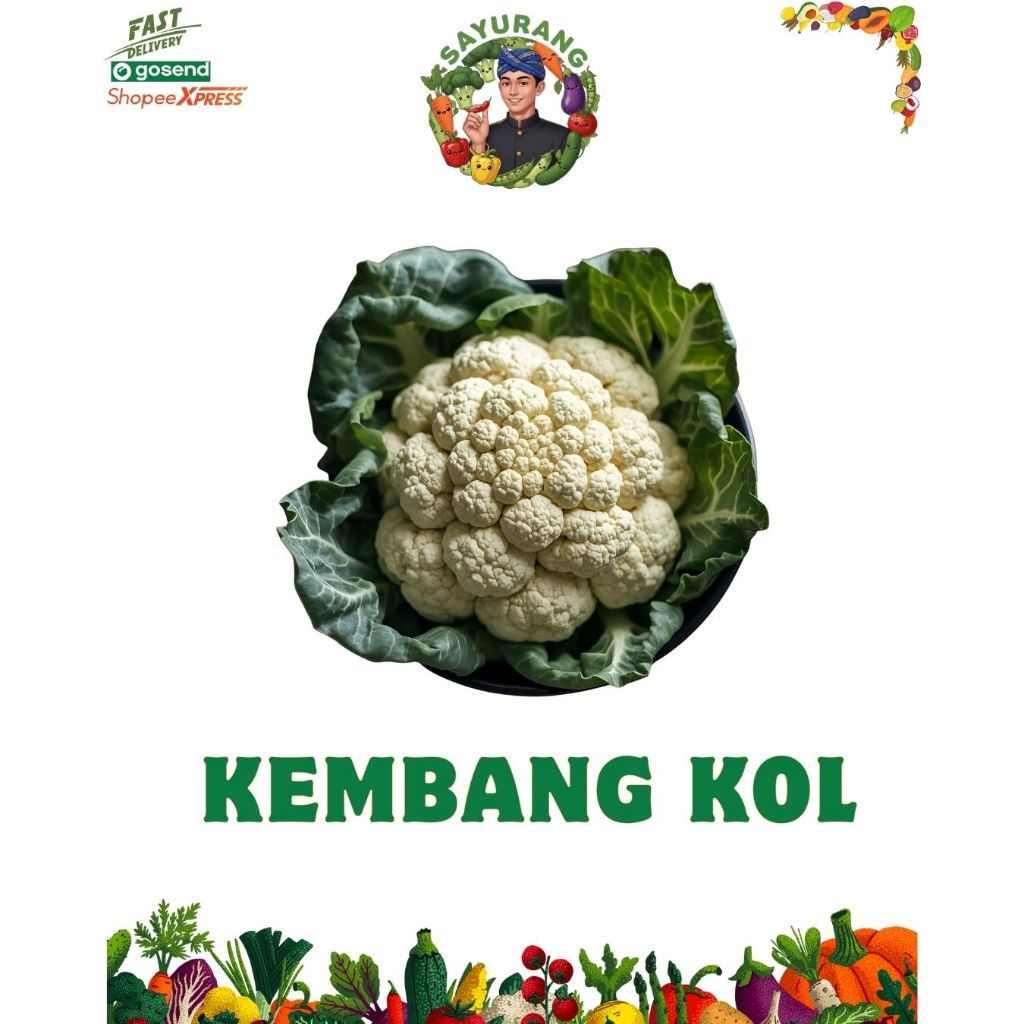 Kembang Kol - Sayur Sayuran - Bandung Instant ( 2 Jam Sampai )