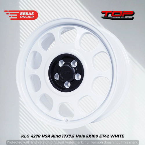 velg kaleng pcd 5X100 ring 17 | pelek hsr klg untuk mobil new avanza yaris cross r17