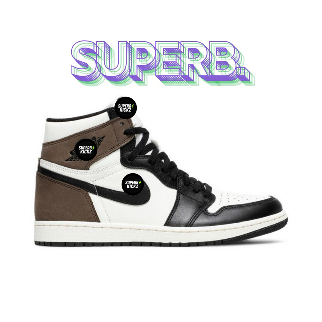 Superb Sneakers Jrd* 1 High Retro Dark Mocha