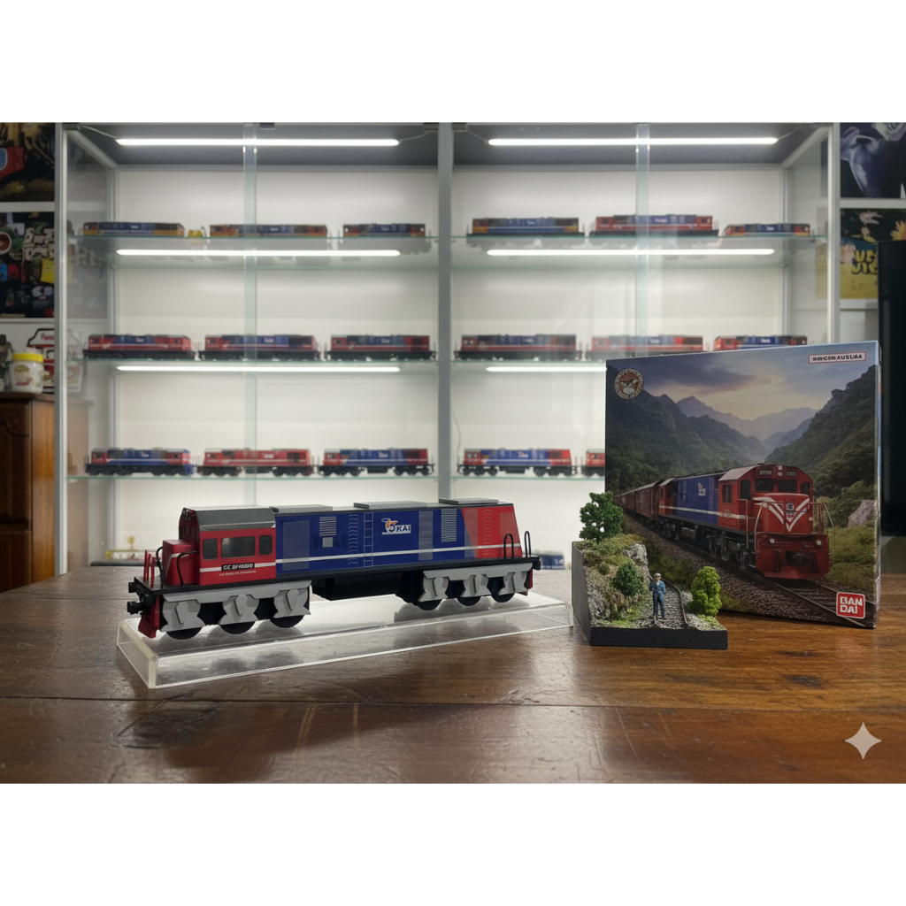 Miniatur Kereta Api Indonesia (KAI)-Miniatur Kereta Api Lokomotif Diesel-Miniatur Kereta Api Bisnis 