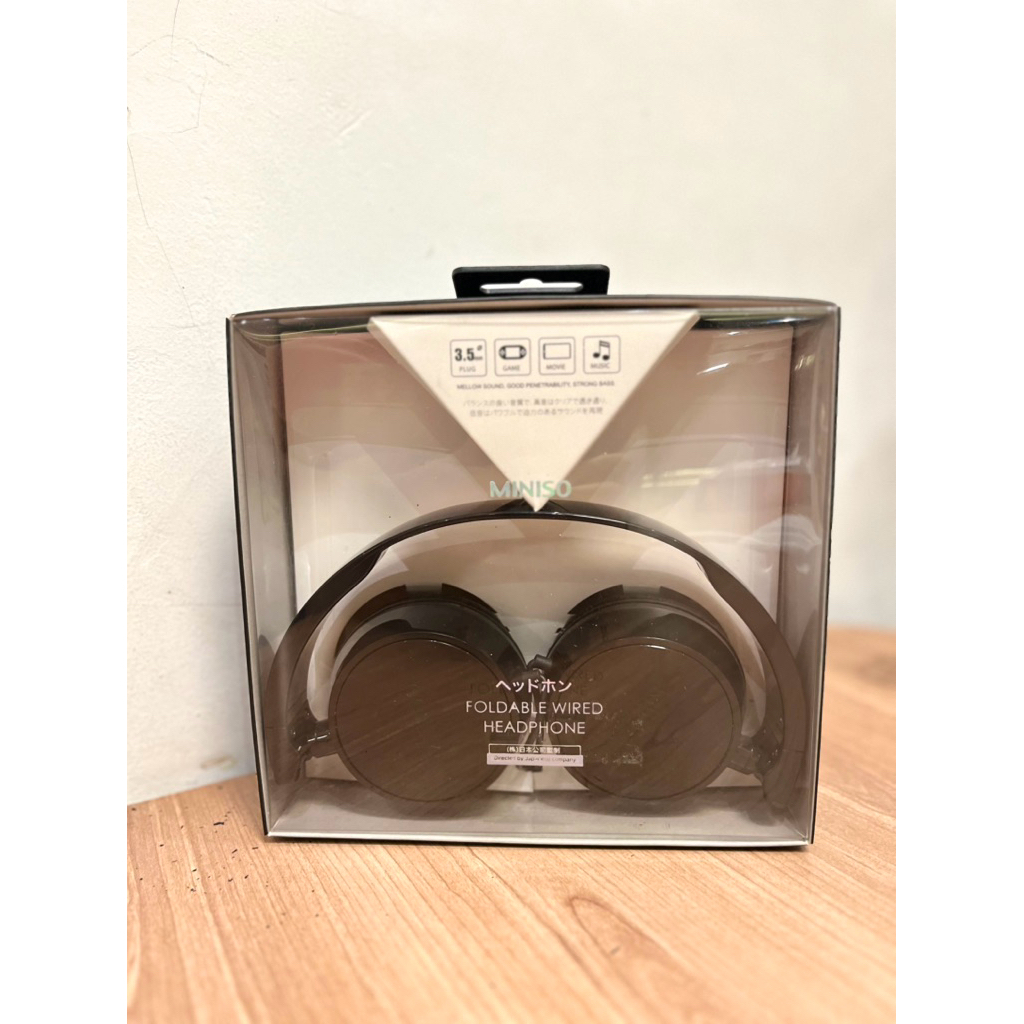 MINISO Headphone Headset Earphone On Ear Headphone Bando berkabel kecil dan indah Musik Playing Game